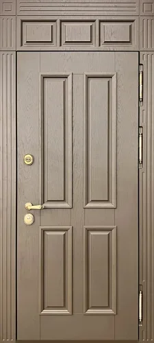 Дверь с глухой фрамугой №45