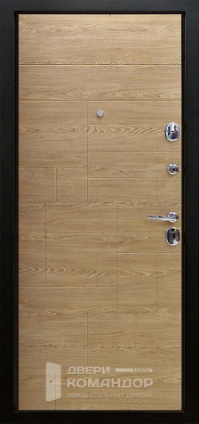 Стальная дверь беленый дуб №82 - внутренняя сторона