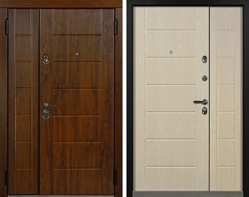 Широкая входная дверь в квартиру №12