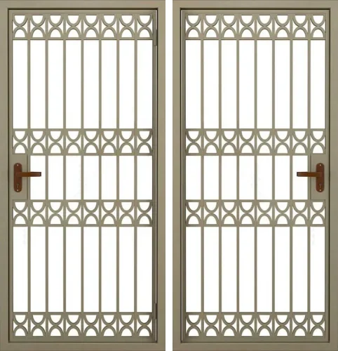 Дверь решетчатая усиленная №12