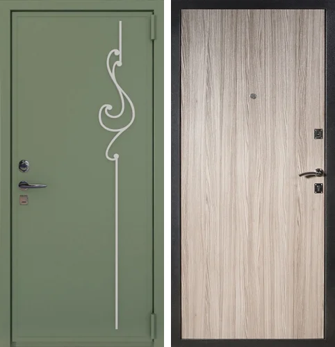 Входная дверь с ламинатом №5