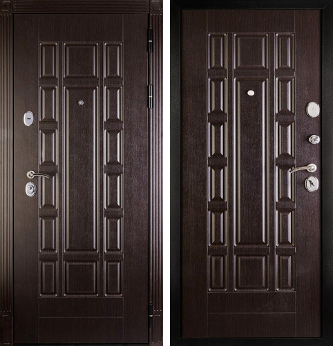 Дверь входная звукоизоляционная металлическая №74