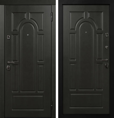 Дверь входная металлическая крашенная №35