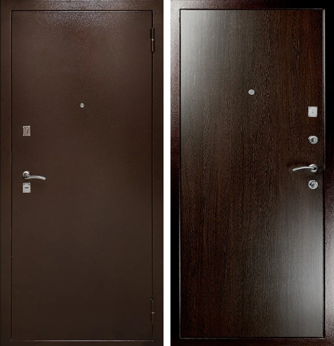 Стандартная уличная дверь эконом №23