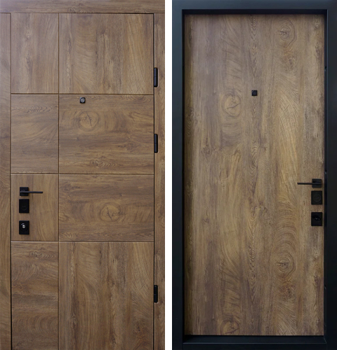 Металлическая дверь в дом по индивидуальным размерам №118