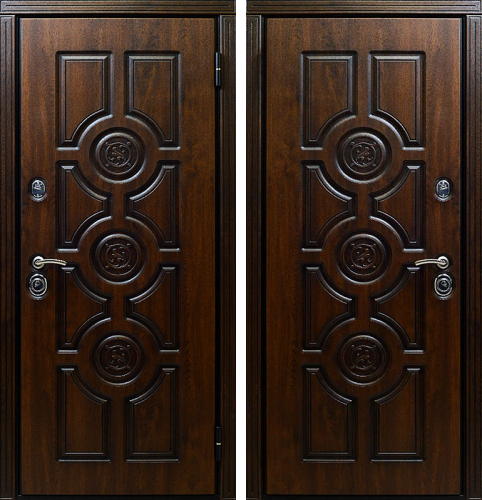 Дверь из массива дуба №14