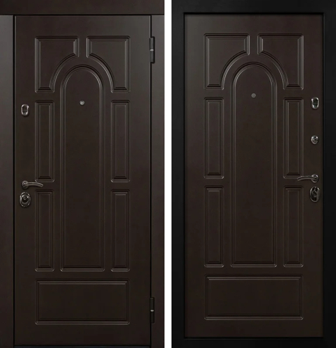 Теплая входная дверь №36