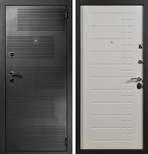 Входная дверь графит №62
