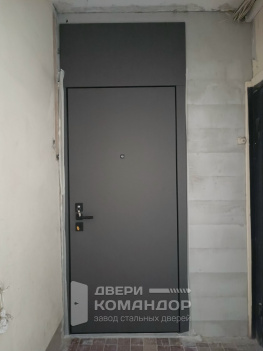 Входная дверь Stardis Comfort с фальшфрамугой, с двухсистемным програмируемым замком Kale, с девиаторами