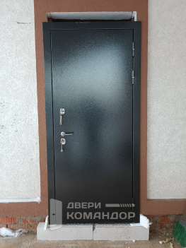 Металлическая дверь Термо Классика медь антик / дуб Филадельфия ВДК