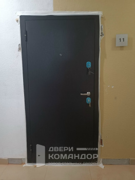 Входная дверь Тайга бежевый клён