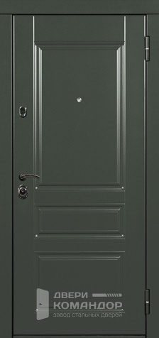 Дверь входная утепленная для загородного дома №26 - наружная сторона