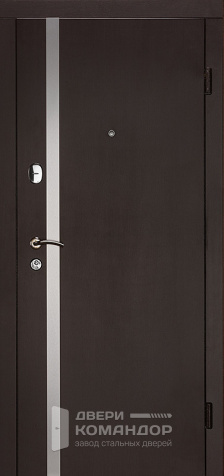 Входная дверь в квартиру металлическая нестандартная №1 - наружная сторона