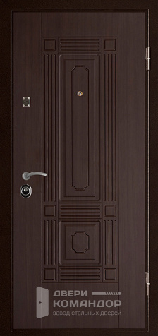 Железная дверь входная в квартиру №15 - наружная сторона