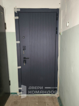 Входная дверь Вертикаль АСД с расширением проёма в квартире